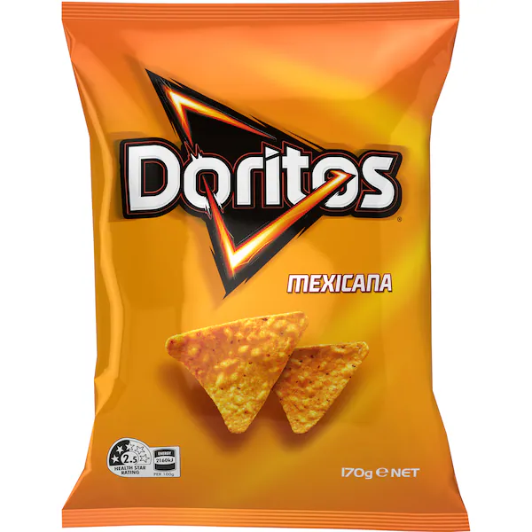 Doritos Corn Chips Mexicana Share Pack 170g