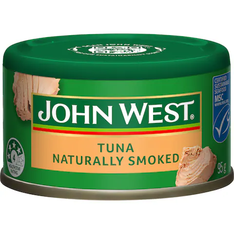 John West Naturally Smoked Tuna 95g
