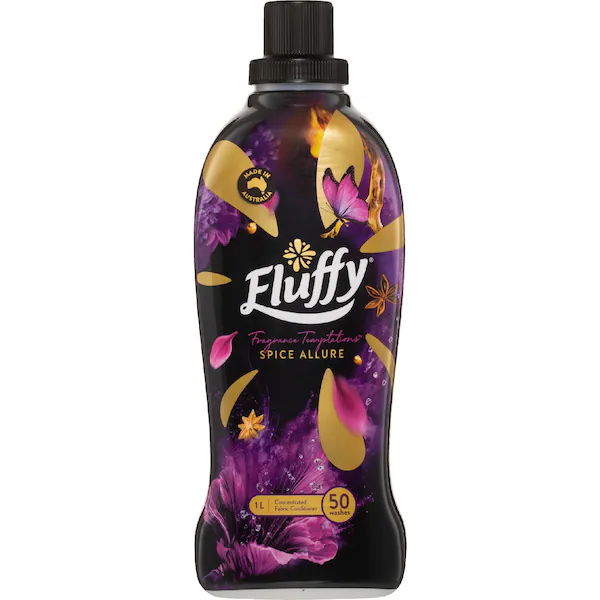 Fluffy Ultra Fabric Softener Spice Allure 1L