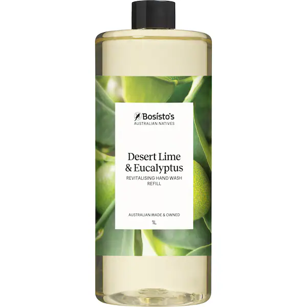 Bosisto's Desert Lime & Eucalyptus Hand Wash Refill 1L