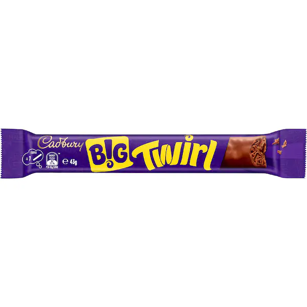 Cadbury Big Twirl Chocolate Bar 43g
