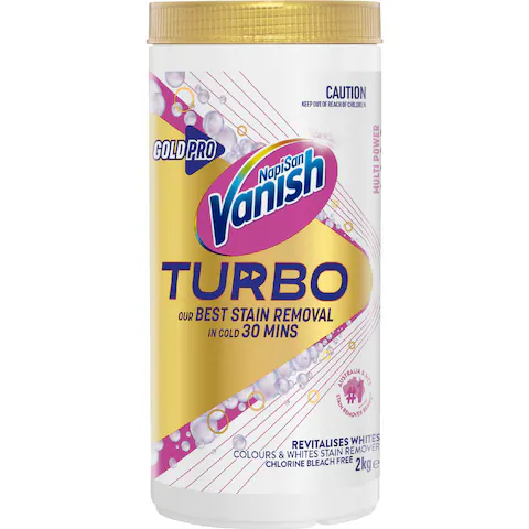 Vanish Gold Pro Turbo White Stain Remover Powder 2kg