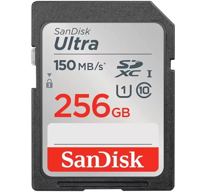 Sandisk Ultra 256GB SDXC Memory Card
