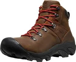 KEEN Men's Pyrenees Mid Waterproof Hiking Boot, Syrup, 10.5 US