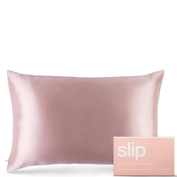 Slip Pure Silk Envelope Pillowcase, Pink, Queen