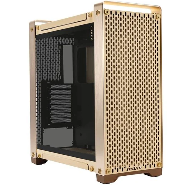 Inwin IW-CS-DUBILIGLD DUBILI Full Tower E-ATX Case (Warm Gold)