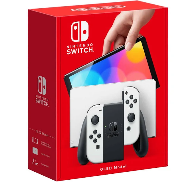 Nintendo Switch Console OLED Model (White)