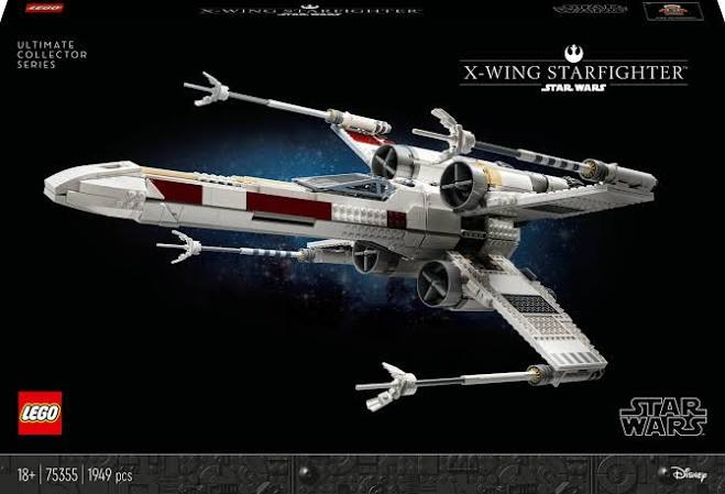 LEGO® Star Wars™ X-Wing Starfighter™ 75355 Ultimate Collector Series Building Set for Adults; Collectible, Brick-Built Model; Fun Birthday or Christmas Treat Idea for Fans