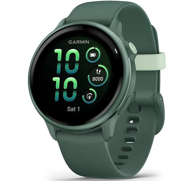 Garmin VivoActive 6 GPS Smartwatch (Metallic Jasper Green/Jasper Green Band)