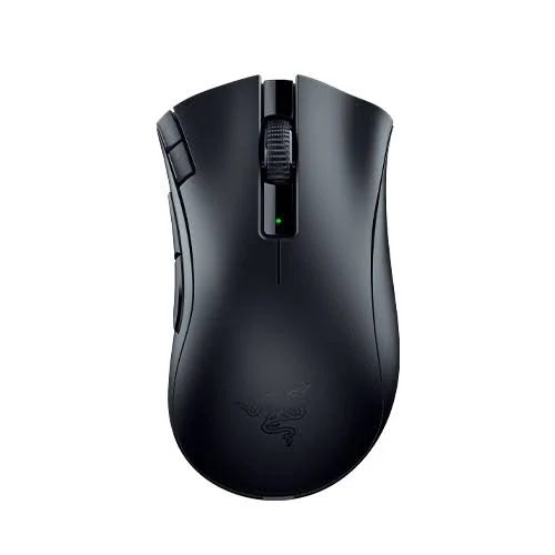 Razer DeathAdder V2 Pro - Wireless Gaming Mouse with Ergonomic Comfort (Optical Switches, Optical Focus + 20K Sensor, Speedflex Cable, Integrated Memory, Programmable) Black
