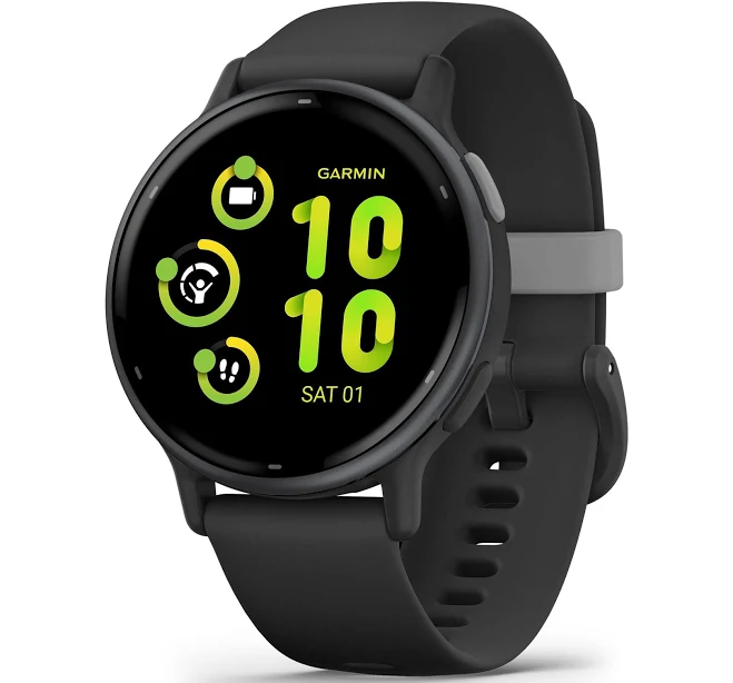 Garmin VivoActive 5 Smart Watch (Black/Slate)