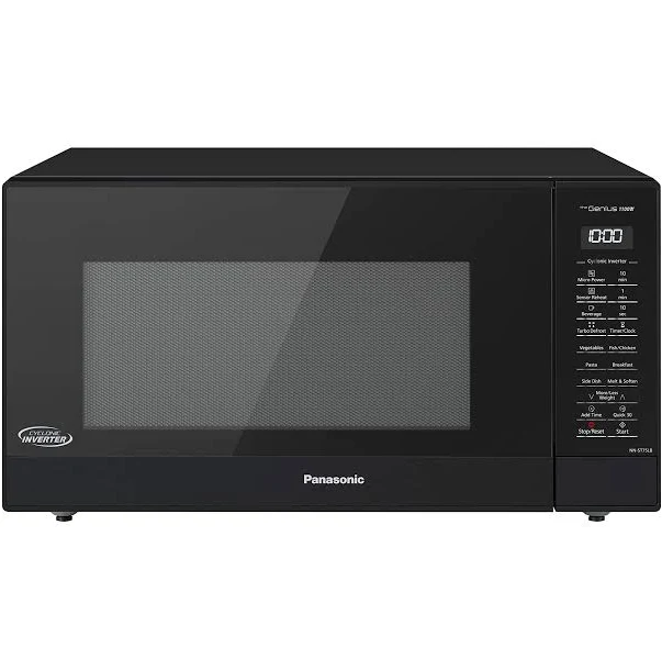 Panasonic 44L Inverter Sensor Microwave Black