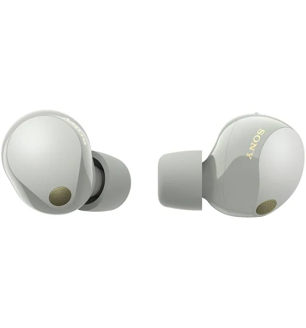 Sony WF-1000XM5 True Wireless Noise Cancelling Earbuds (Platinum Silver)