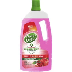 Pine O Cleen Disinfectant Floor Cleaner Pomegranate 1.5L (Pack of 2)