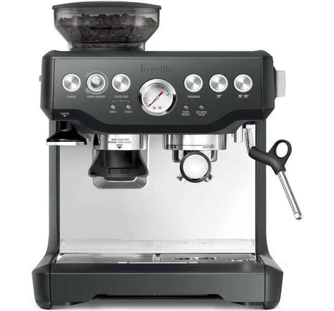 Breville Barista Express Espresso Machine, Charcoal BES870CHR