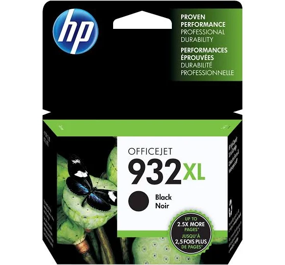 HP 932XL High Capacity OfficeJet Ink Cartridge (Black)