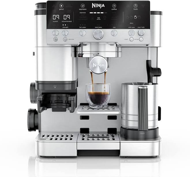 Ninja Luxe Café Espresso Machine (Stainless Steel)