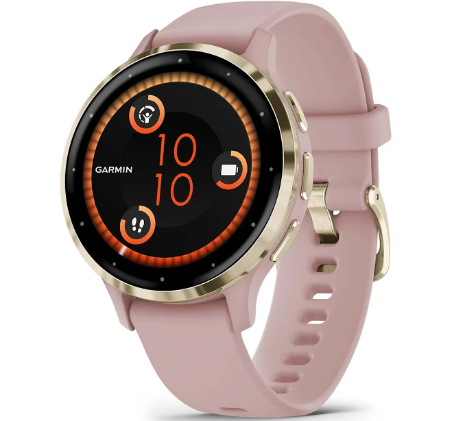 Garmin Venu 3S - Dust Rose/Soft Gold