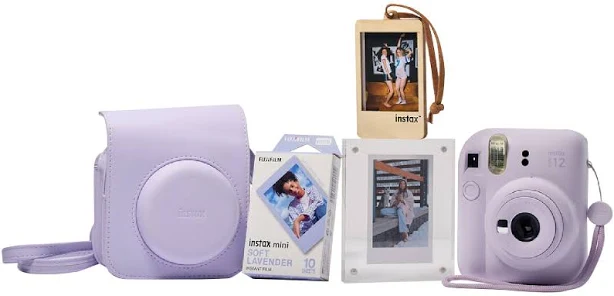 Instax Mini 12 Festive Bundle - Purple