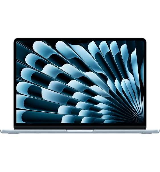Apple MacBook Air (13-inch, Apple M4 chip with 10‑core CPU and 10‑core GPU, 16GB Unified Memory, 512GB) - Sky Blue