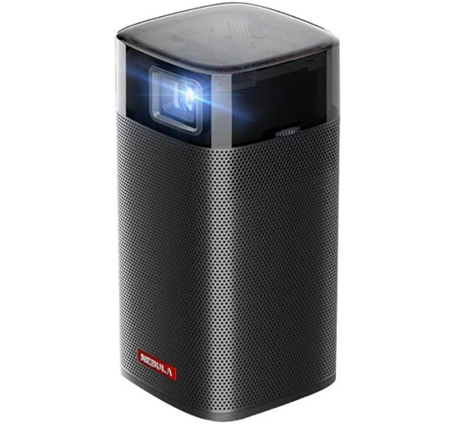 Anker Nebula Apollo, Wi-Fi Mini Projector, 200 ANSI Lumen Portable Projector, 6W Speaker, Movie Projector, 100 Inch Picture, 4-Hour Video Playtime, Neat Projector, Home Entertainment—Watch Anywhere.