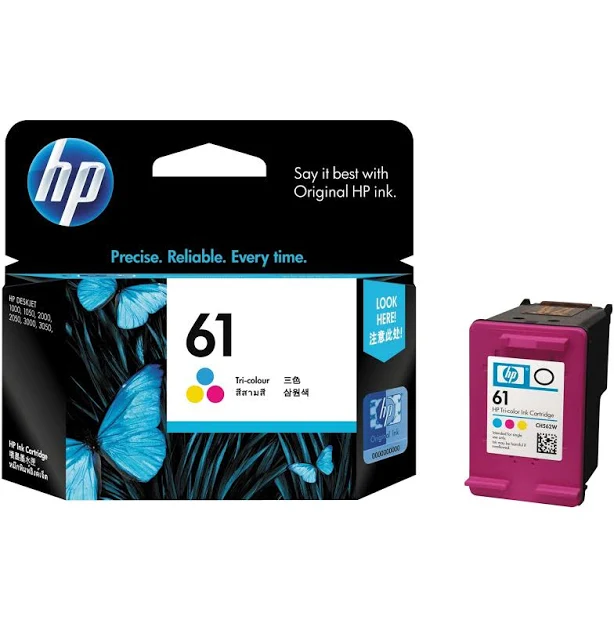 HP 61 Tri Colour Ink Cartridge