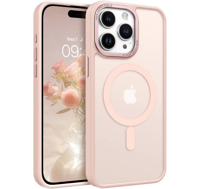 iPhone 15 Pro Max Sleek Phone Case - Pink