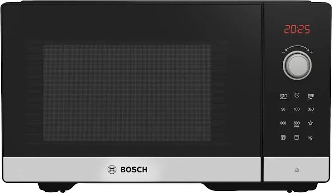 Bosch Serie 2 Freestanding Microwave, FEL053MS2A, Stainless Steel