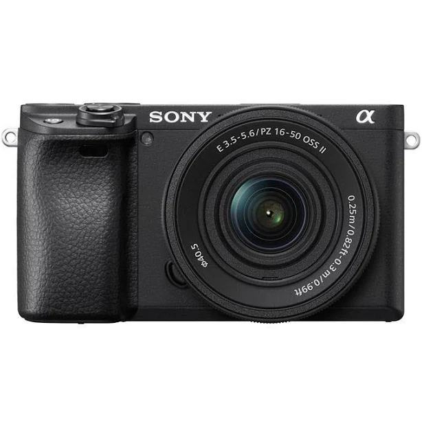 Sony Alpha A6400 Mirrorless Camera with 16-50mm II Lens (Black)