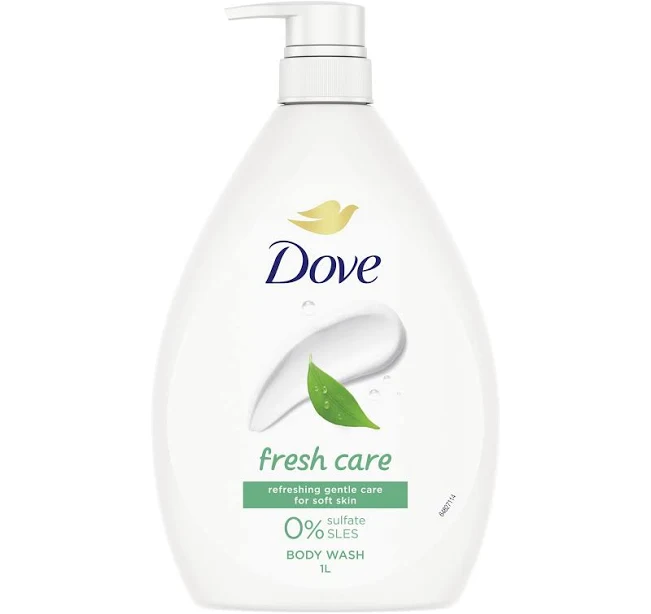 Dove Fresh Care Body Wash 1 L