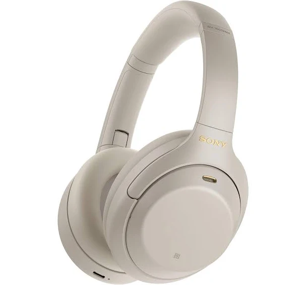 Sony WH-1000XM4 Wireless Noise Cancelling Over-Ear Headphones (Silver)