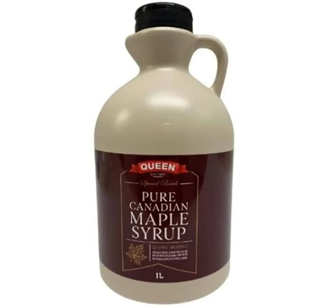 Queen Grade A Pure Maple Syrup 1 Litre