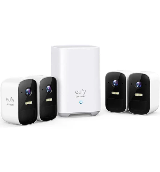 eufy 2C Pro 2K Security System & Homebase (2 Camera)