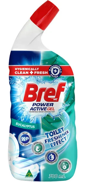 Bref Power Active Gel Eucalyptus Toilet Cleaner 700mL