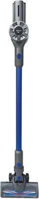 MyGenie X5 Stick Vacuum Cordless Lightweight Convenient Rechargeable Versatile Attachments: 1 x Standard Brush Head, 1 x 2-in-1 Flat Brush, 1 x Long Flat Crevice Nozzle Accessory, Blue