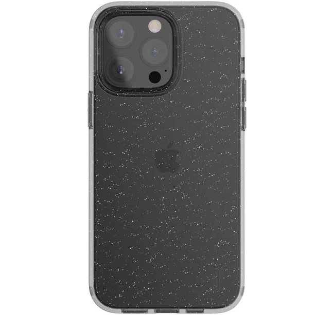 Ugly Rubber Vogue for iPhone 15 Pro Max - Glitter Grey