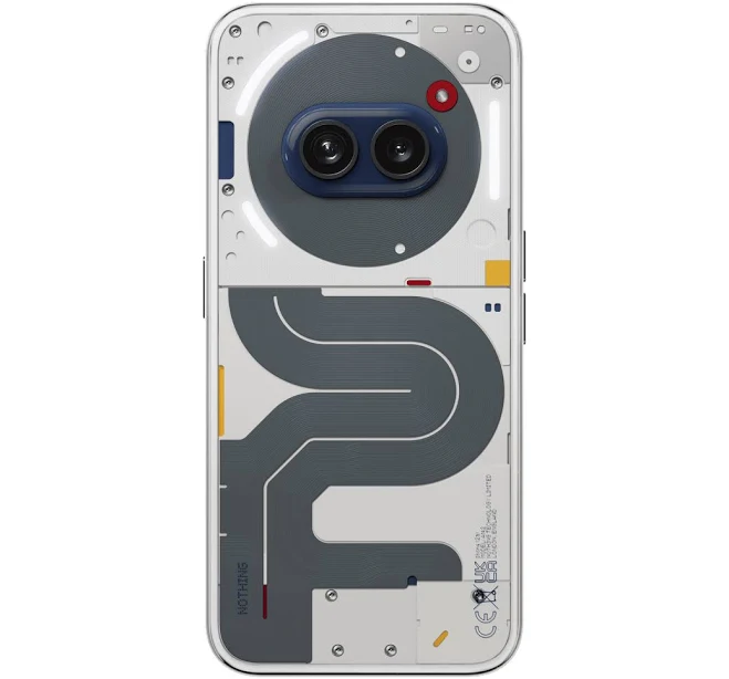 Nothing Phone (2a) 5G 256GB Storage + 12GB RAM Milk, 6.7 Inch, IP54, 5,000 mAh Capacity, Unlocked Nothing OS 2.5 Smartphone