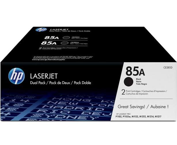 HP Toner Cartridge Twin Pack Black (CE285AD)