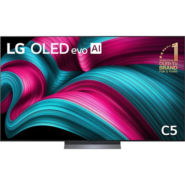 LG 77" OLED EVO C5 AI UHD 4K Smart TV 2025