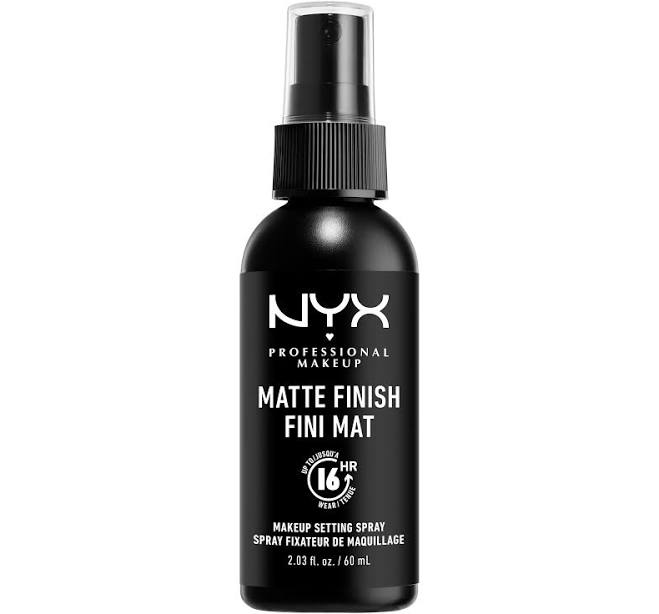 NYX Professional Makeup Setting Spray, Long Lasting Lightweight Formula, Matte Finish, 60 ml