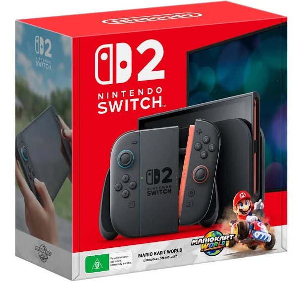 Nintendo Switch 2 Console + Mario Kart World Bundle
