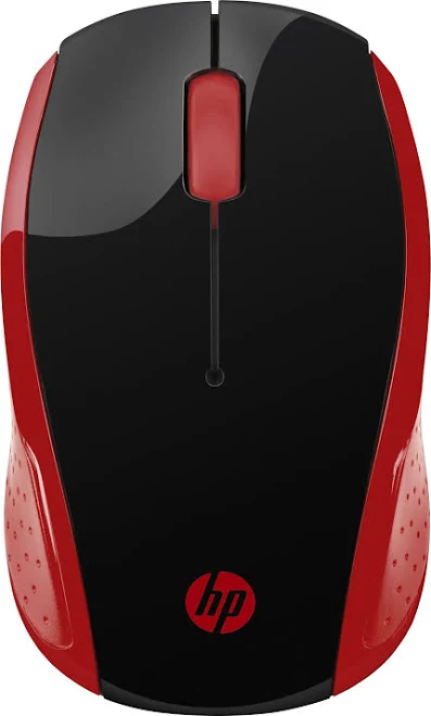 HP 200 Wireless Mouse (Empress Red)
