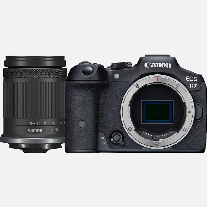 Canon EOS R7 Mirrorless Camera with RFS 18-150STM Lens