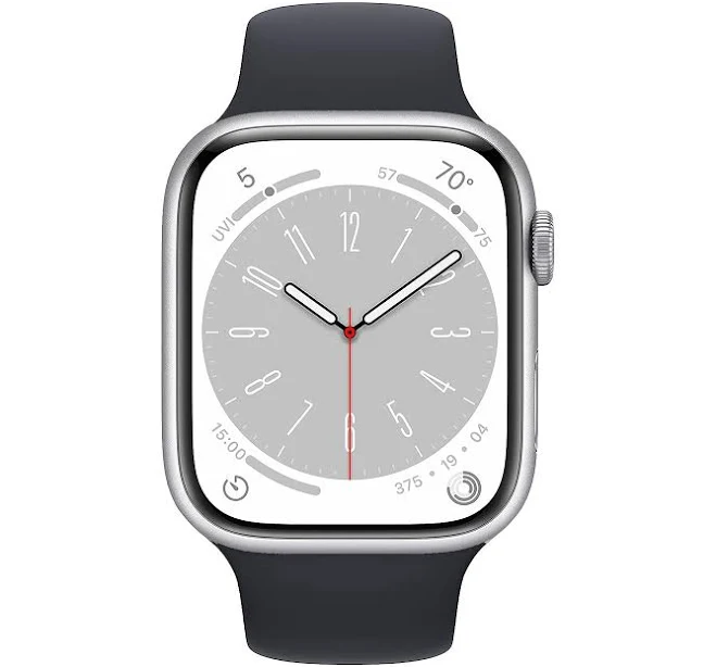 Apple Watch Series 8 GPS 32GB Grey [~Renewed: Very Good]