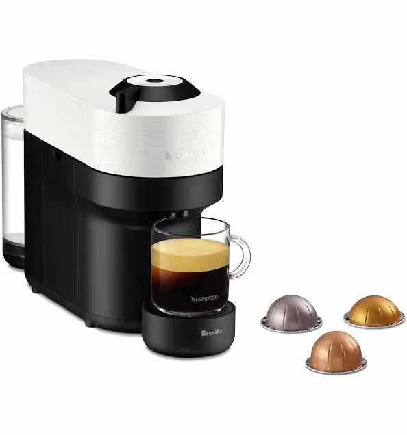 Breville Vertuo Pop Nespresso Machine (White)