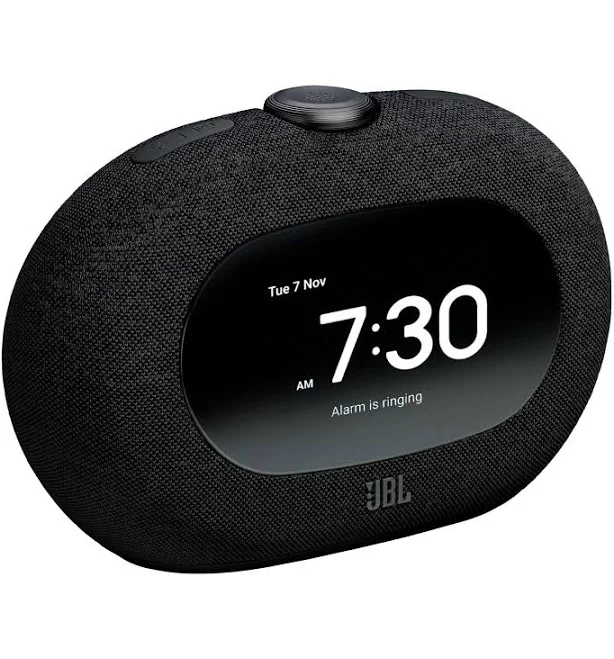 JBL Horizon 3 with FM, Powerful JBL Pro Sound, Radio and Bluetooth Music Streaming, Sunrise Effect Alarm, Customizable Sleep Mode, Grey