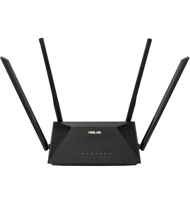 ASUS RT-AX53U (AX1800) Dual Band WiFi 6 Extendable Router, Subscription-free Network Security, Instant Guard, Parental Control, Built-in VPN, AiMesh Compatible, Gaming & Streaming, Smart Home, USB