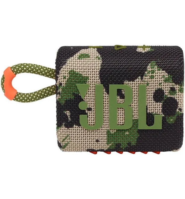 JBL Go 3 Mini Portable Bluetooth Speaker (Squad)