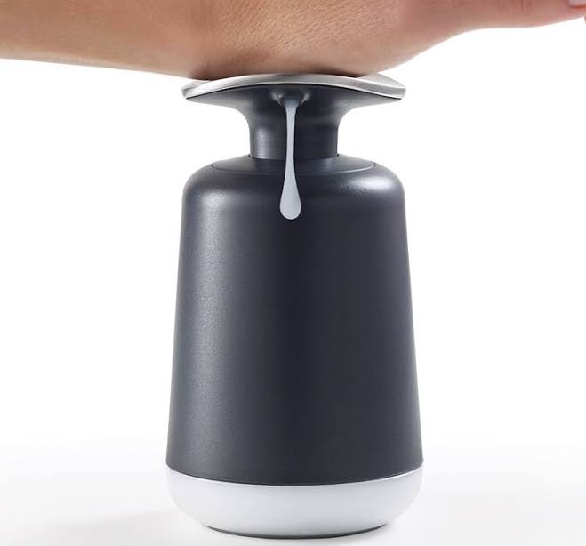 Joseph Joseph Presto Soap Dispenser - Grey