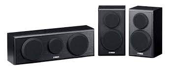 Yamaha NS-P150 Speaker Package (1 NS-C150 Centre Speaker & 2 NS-B150 Surround Speakers), Black